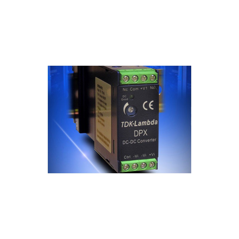 1 pcs - TDK-Lambda DPX30W DC-DC Converter, 12V dc/ 2.5A Output, 10 - 40 V dc Input, 30W, DIN Rail Mount, +85°C Max Temp