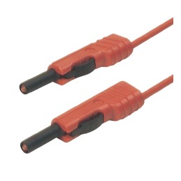 1 pcs - Hirschmann Test & Measurement, 16A, 30 V ac, 60V dc, Red, 250mm Lead Length