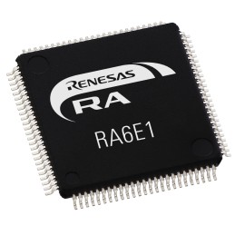 90 pcs - Renesas Electronics R7FA6E10F2CFPAA0, 32bit ARM Cortex M33 Microcontroller, RA6E1, 200MHz, 1.024 MB Flash, 100-Pin LQFP