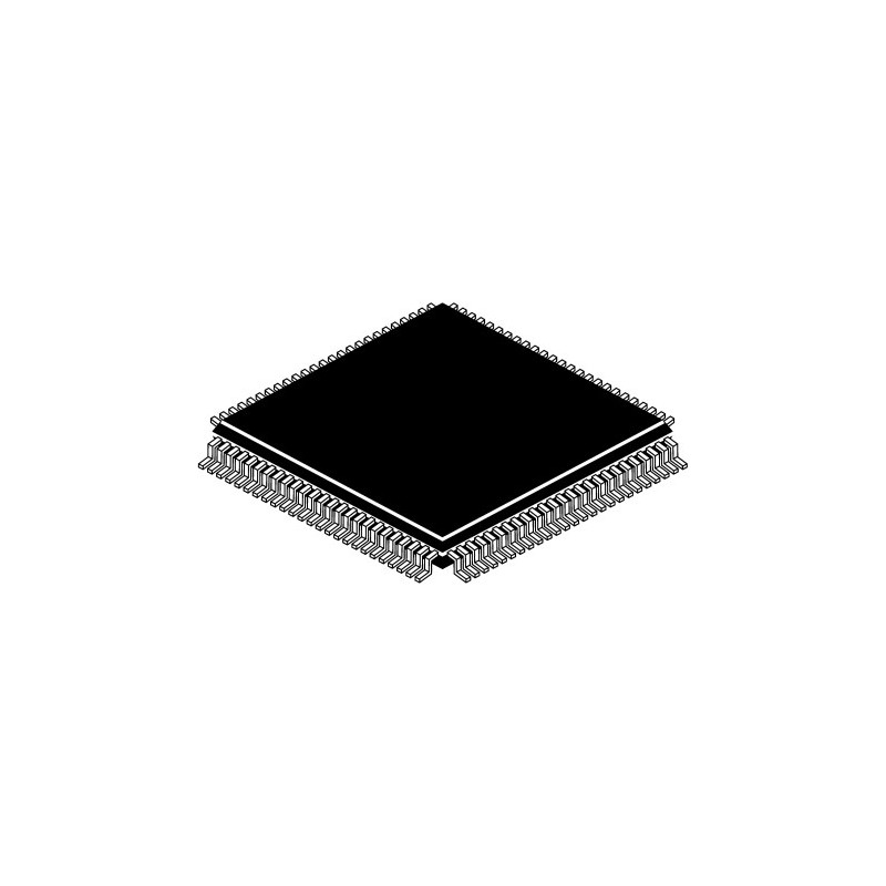 90 pcs - STMicroelectronics STM32F107VBT6, 32bit ARM Cortex M3 Microcontroller, STM32F1, 72MHz, 128 kB Flash, 100-Pin LQFP