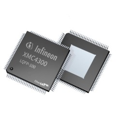 90 pcs - Infineon XMC4300F100K256AAXQMA1 32-bit ARM Cortex M4 Microcontroller, XMC4300, 100-Pin LFBGA