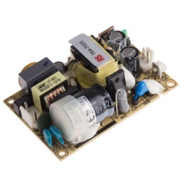 1 pcs - MEAN WELL Switching Power Supply, EPS-35-27, 27V dc, 1.3A, 35W, 1 Output, 120 - 370 V dc, 85 - 264 V ac