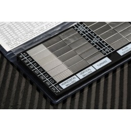 1 pcs - RS PRO 30 piece Surface Roughness Comparator Set