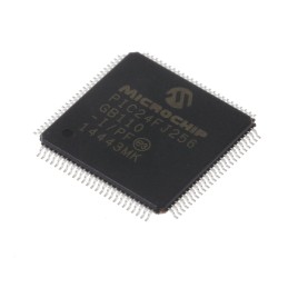 90 pcs - Microchip PIC24FJ256GB110-I/PF, 16bit PIC Microcontroller, PIC24FJ, 32MHz, 256 kB Flash, 100-Pin TQFP