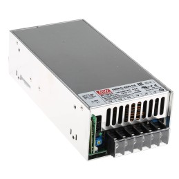 1 pcs - MEAN WELL Switching Power Supply, HRPG-600-24RS, 24V dc, 27A, 648W, 1 Output, 120 - 370 V dc, 85 - 264 V