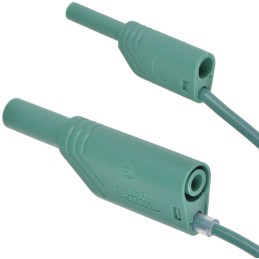1 pcs - Hirschmann Test & Measurement, 10A, 1000V ac/dc, Green, 1m Lead Length