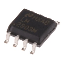 20 pcs - LM2903M/NOPB Texas Instruments, Dual Comparator, Open Collector O/P, 1.5μs 3 - 28 V 8-Pin SOIC