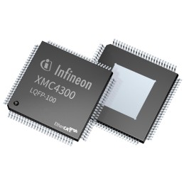 90 pcs - Infineon XMC4300F100F256AAXQMA1, 32bit ARM Cortex M4 Microcontroller, XMC4000, 144MHz, 256 kB Flash, 100-Pin LQFP