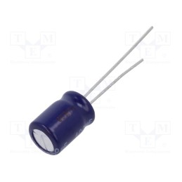 10 pcs x PANASONIC - ECA1HM101 - Capacitor: electrolytic, THT, 100uF, 50VDC, Ø8x11.5mm, Pitch: 3.5mm