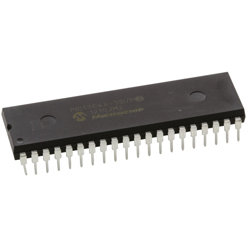 10 pcs - Microchip PIC17C44-33I/P, 8bit PIC Microcontroller, PIC17, 33MHz, 8K x 16 words EPROM, 40-Pin PDIP