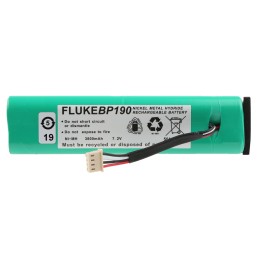1 pcs - Fluke Oscilloscope Battery Pack BP190, For Use With 190 Series, 190C Series, 430 Series, NiMH