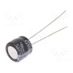 10 pcs x PANASONIC - ECEA1VKA470 - Capacitor: electrolytic, THT, 47uF, 35VDC, Ø8x7mm, Pitch: 2.5mm