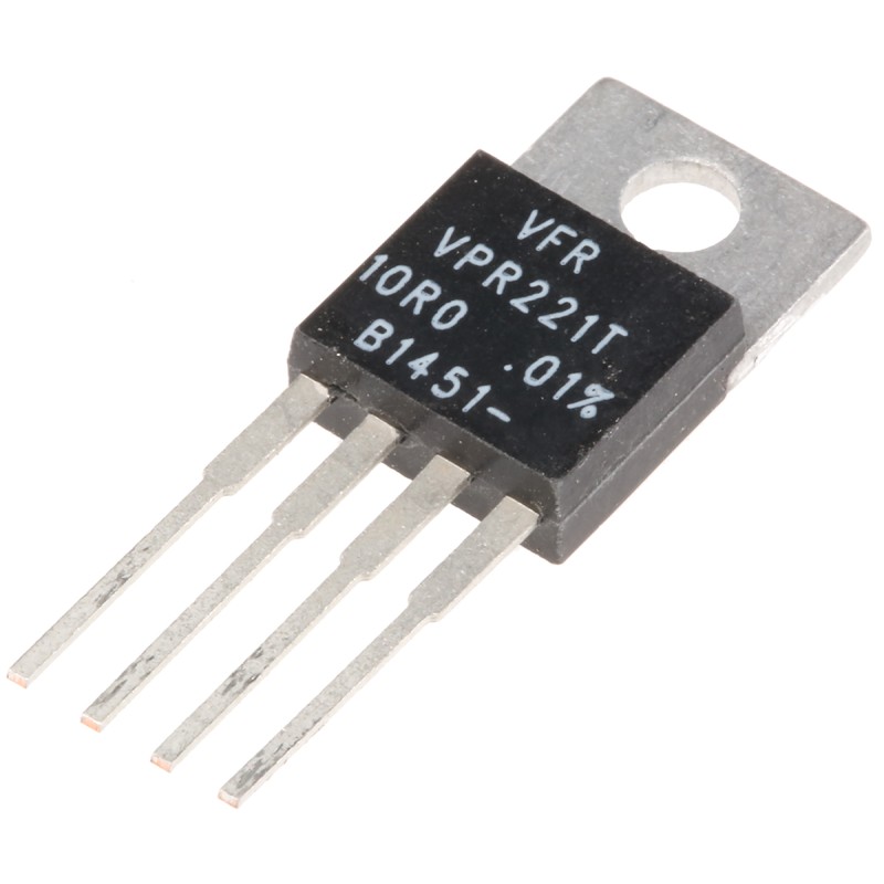 5 pcs - Vishay Foil Resistors 10Ω Metal Foil Resistor 8W ±0.01% Y092610R0000T9L