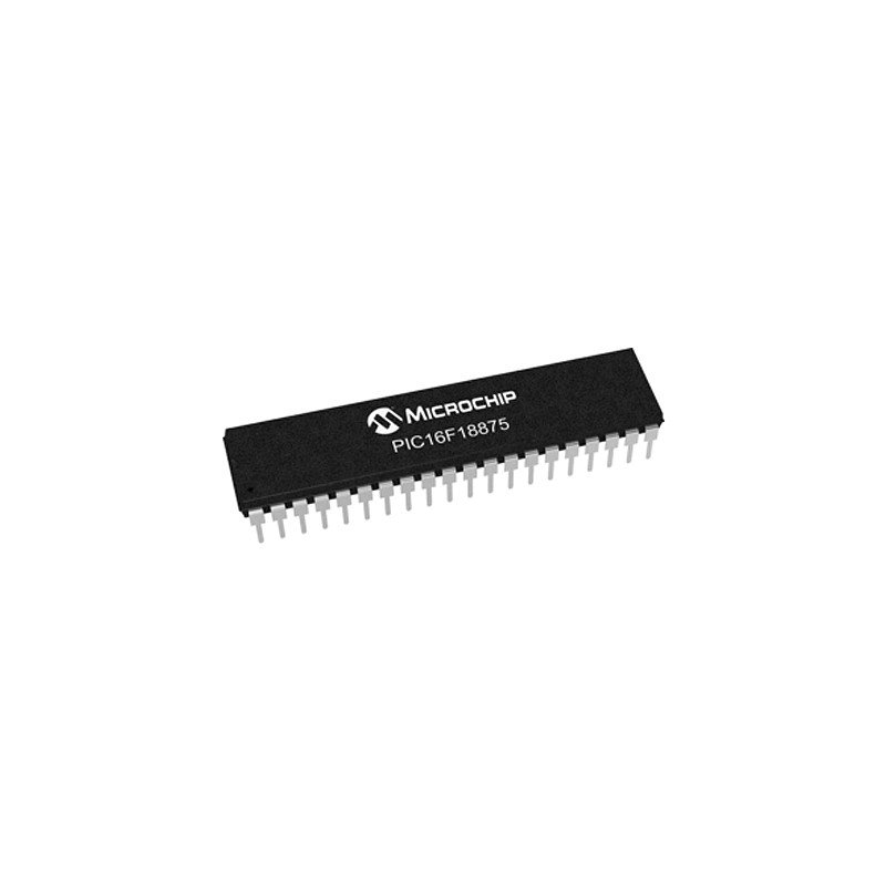 10 pcs - Microchip PIC16F18875-I/P, 8bit PIC Microcontroller, PIC16LF, 32MHz, 14 kB Flash, 40-Pin PDIP
