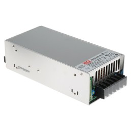 1 pcs - MEAN WELL Switching Power Supply, HRPG-600-48RS, 48V dc, 13A, 624W, 1 Output, 120 - 370 V dc, 85 - 264 V