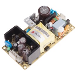 1 pcs - MEAN WELL Switching Power Supply, EPS-65-48, 48V dc, 1.36A, 65W, 1 Output, 127 - 370 V dc, 90 - 264 V ac