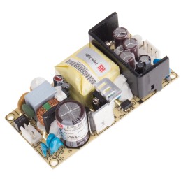1 pcs - MEAN WELL Switching Power Supply, EPS-65-48, 48V dc, 1.36A, 65W, 1 Output, 127 - 370 V dc, 90 - 264 V ac
