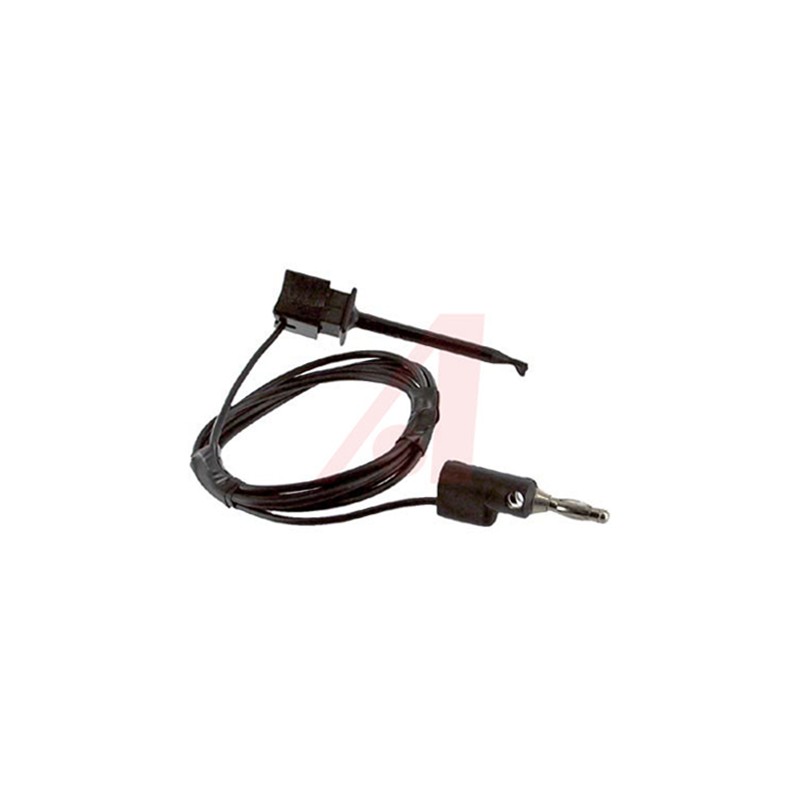 1 pcs - Mueller Electric Test lead, 5A, 300V, Black, 0.9m Lead Length