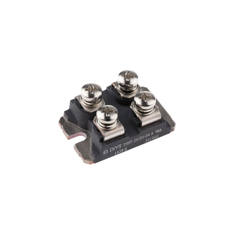 10 pcs - IXYS 400V 100A, Dual Rectifier Diode, 4-Pin SOT-227B DSEP2X101-04A