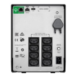 1 pcs - APC 230V Input Stand Alone Uninterruptible Power Supply, 1000VA (600W), Smart-UPS