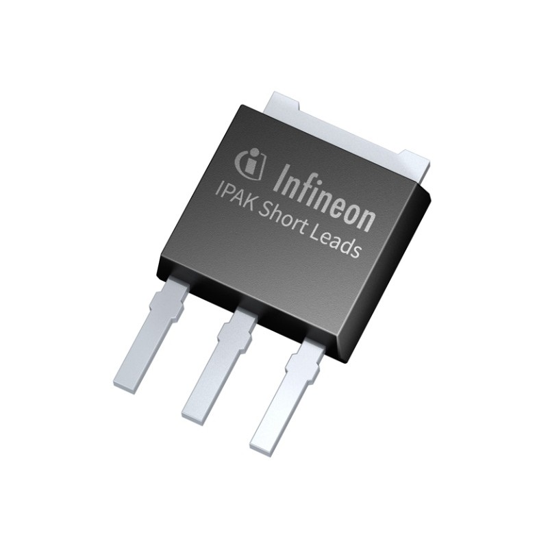 20 pcs - Dual N-Channel MOSFET Transistor & Diode, 6.8 A, 650 V, 3-Pin IPAK Infineon IPS60R1K0CEAKMA1