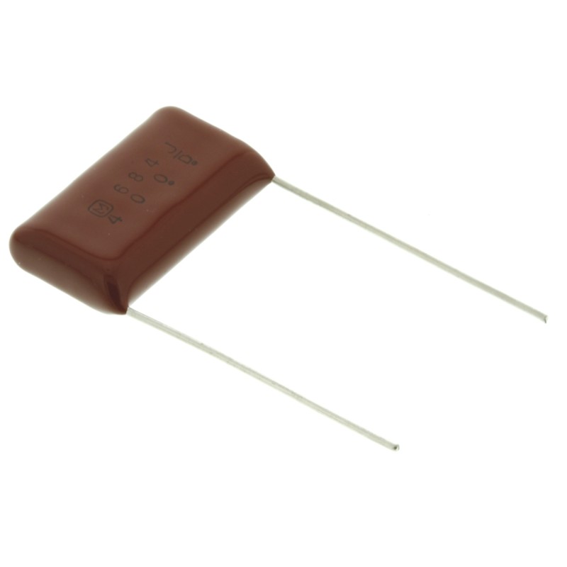 25 pcs - Panasonic ECQE(F) Polyester Film Capacitor, 400V dc, ±5%, 680nF, Through Hole