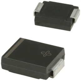 20 pcs - Vishay SMCJ160CA-E3/57T, Bi-Directional, Uni-Directional TVS Diode, 1500W, 2-Pin DO-214AB