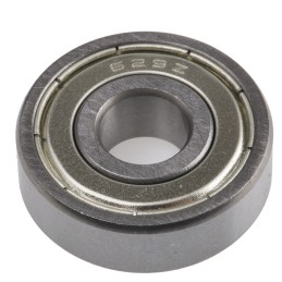 1 pcs - RS PRO 629-2Z Single Row Deep Groove Ball Bearing- Both Sides Shielded 9mm I.D, 26mm O.D