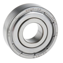 1 pcs - SKF 6000-2Z Single Row Deep Groove Ball Bearing- Both Sides Shielded 10mm I.D, 26mm O.D