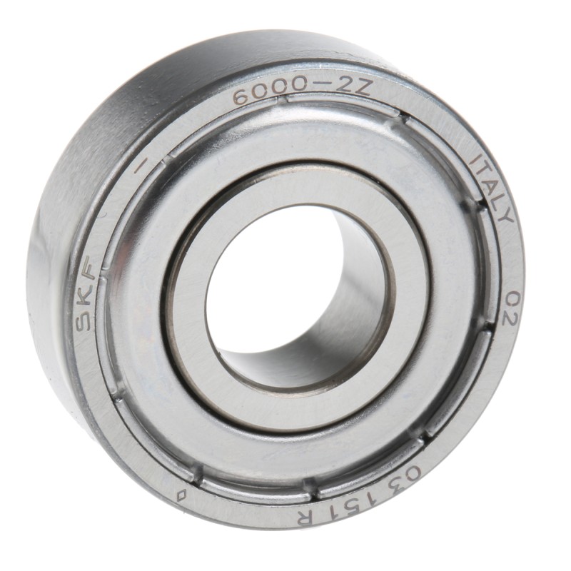 1 pcs - SKF 6000-2Z Single Row Deep Groove Ball Bearing- Both Sides Shielded 10mm I.D, 26mm O.D
