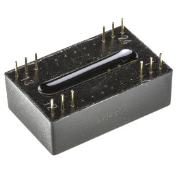 1 pcs - TRACOPOWER TEM 2 DC-DC Converter, ±12V dc/ ±80mA Output, 10.8 - 13.2 V dc Input, 2W, Through Hole, +60°C Max