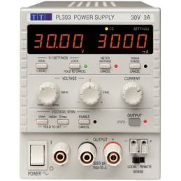 1 pcs - Aim-TTi PL Series Digital Bench Power Supply, 0 - 30V, 0 - 3A, 1-Output, 90W - RS Calibrated