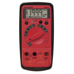 1 pcs - Amprobe 15XPB Handheld Digital Multimeter, 2A ac Max, 2A dc Max, 600V ac Max - UKAS Calibrated