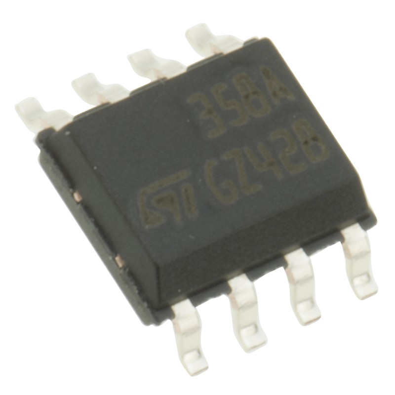 20 pcs - LM358ADT STMicroelectronics, Low Power, Op Amp, 1.1MHz, 5 - 28 V, 8-Pin SOIC