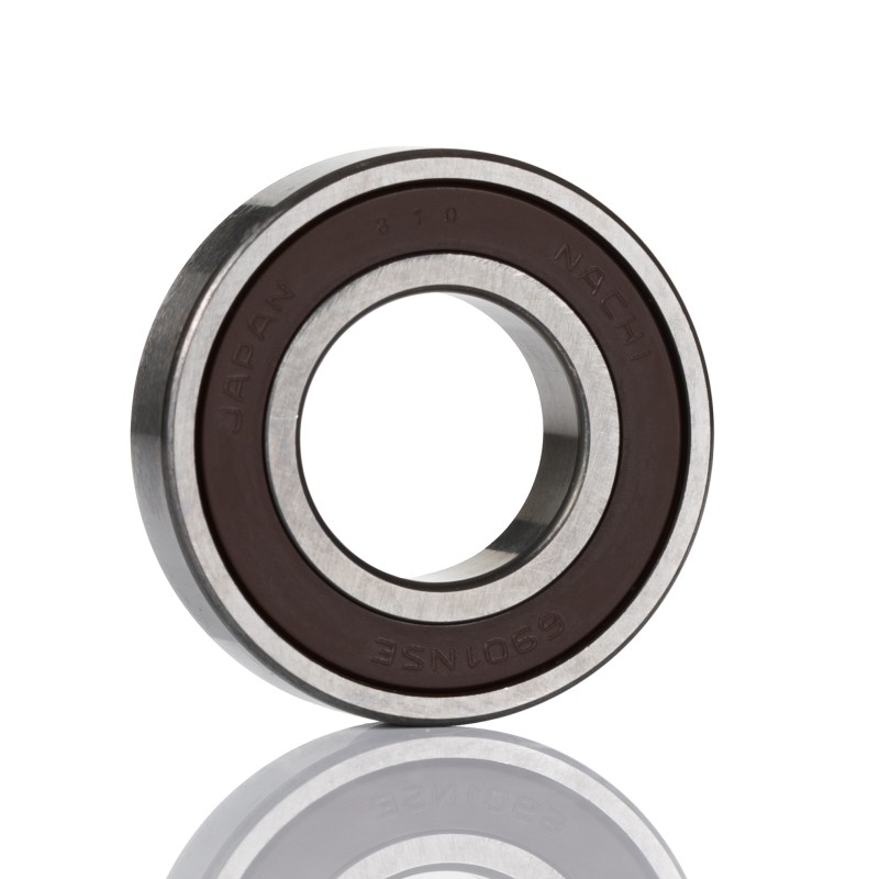 1 pcs - RS PRO 6901-2NSECM Single Row Deep Groove Ball Bearing- Both Sides Sealed 12mm I.D, 24mm O.D