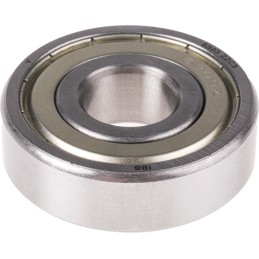 1 pcs - RS PRO 6303-2Z/C3 Single Row Deep Groove Ball Bearing- Both Sides Shielded 17mm I.D, 47mm O.D