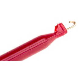 1 pcs - Mueller Electric Red Hook Clip, 10A, 1kV