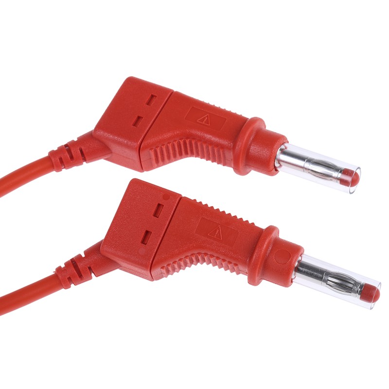 1 pcs - Staubli, 32A, 600V, Red, 1m Lead Length