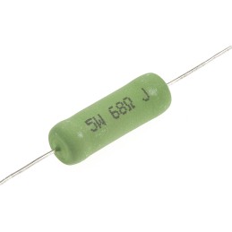 50 pcs - TE Connectivity 68Ω Wire Wound Resistor 5W ±5% EP5W68RJ