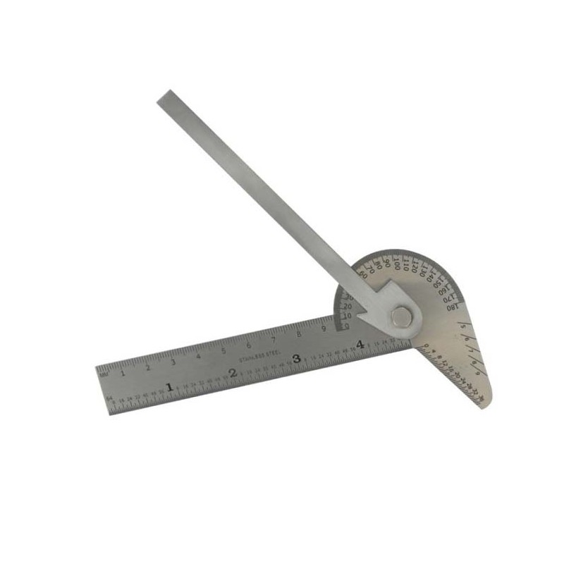 1 pcs - RS PRO Adjustable Angle Gauge, Steel