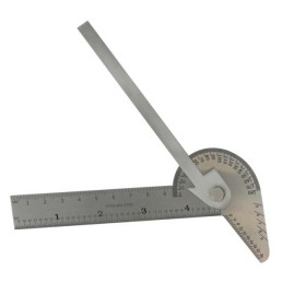 1 pcs - RS PRO Adjustable Angle Gauge, Steel