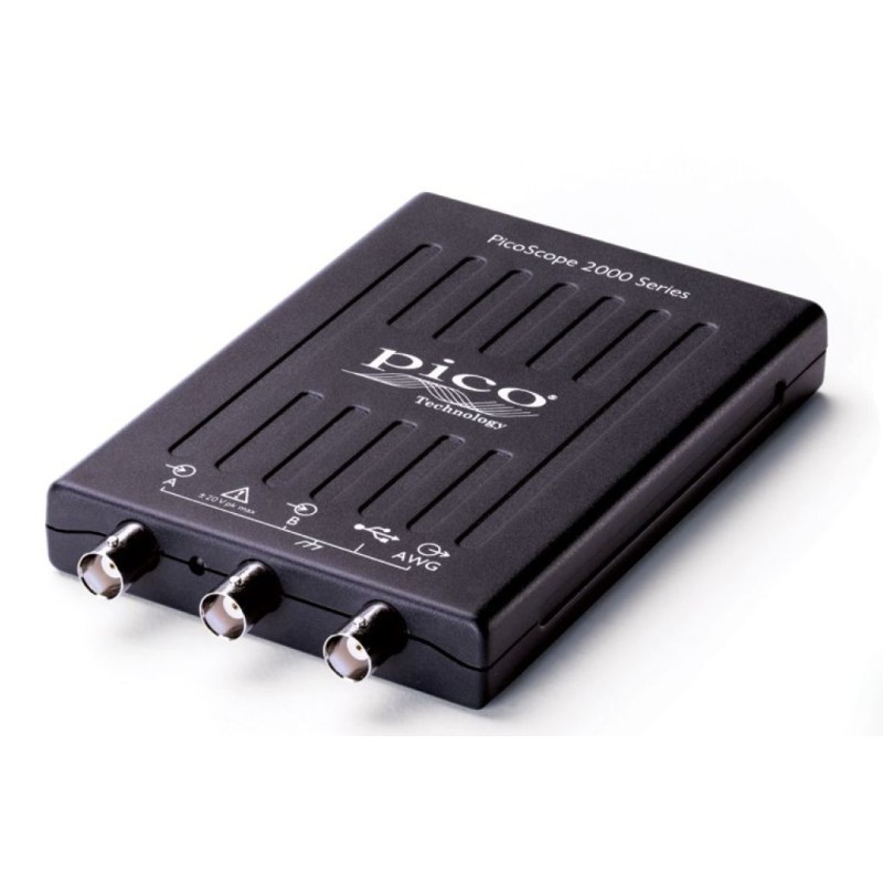1 pcs - Pico Technology 2204A PicoScope 2000 Series Analogue PC Based Oscilloscope, 2 Analogue Channels, 10MHz - RS Calibrated
