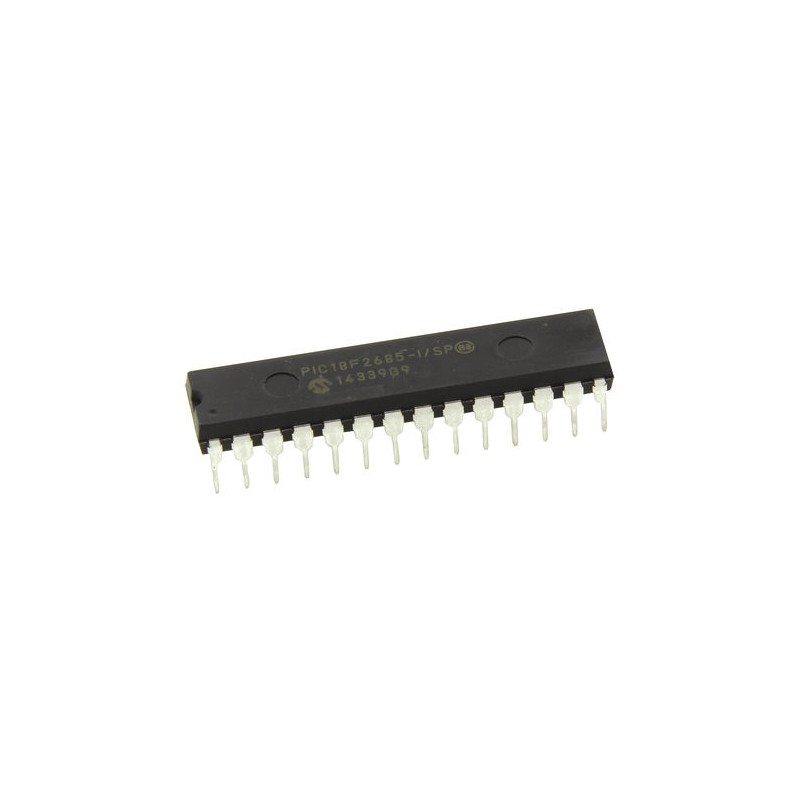 15 pcs - Microchip PIC18F2685-I/SP, 8bit PIC Microcontroller, PIC18F, 40MHz, 96 kB Flash, 28-Pin SPDIP