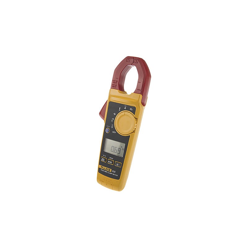 1 pcs - Fluke 325 Clamp Meter, 400A dc, Max Current 400A ac CAT III 600V With RS Calibration