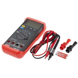 1 pcs - RS PRO IDM103N Handheld Digital Multimeter, 10A ac Max, 10A dc Max, 1000V ac Max