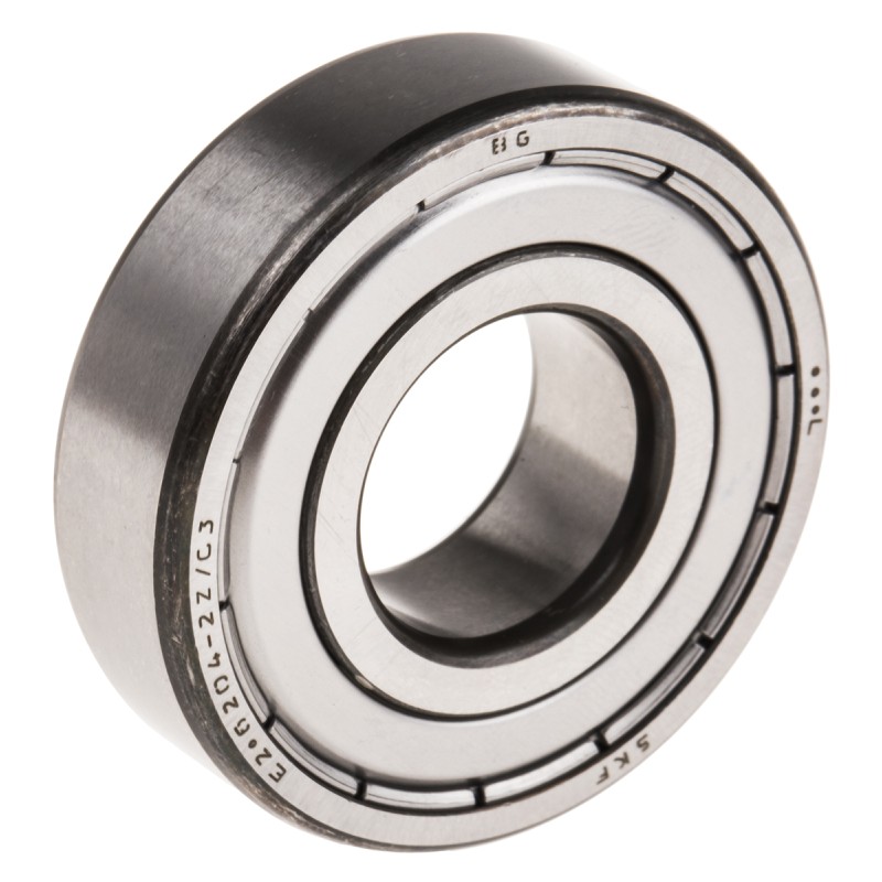 1 pcs - SKF E2.6204-2Z/C3 Single Row Deep Groove Ball Bearing- Both Sides Shielded 20mm I.D, 47mm O.D