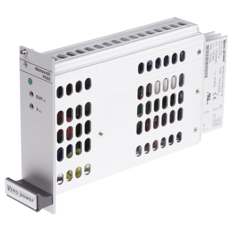 1 pcs - Eplax Switching Power Supply, 116-010063D, 5V dc, 12A, 60W, 1 Output, 115 V ac, 230 V ac Input Voltage