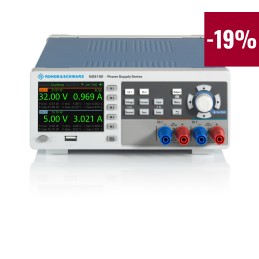 1 pcs - Rohde & Schwarz NGE100B Series Bench Power Supply Bundle, 0 - 32V, 3A, 3-Output, 33.6W