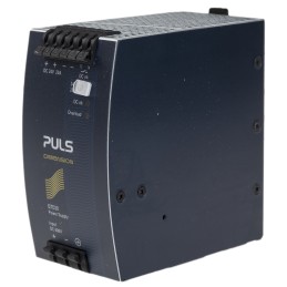 1 pcs - PULS Q DIN Rail Power Supply, 600V dc dc Input, 24V dc dc Output, 20A Output, 480W