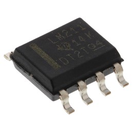 20 pcs - LM211D Texas Instruments, Comparator, Open Collector/Emitter O/P, 0.165μs 5 - 28 V 8-Pin SOIC